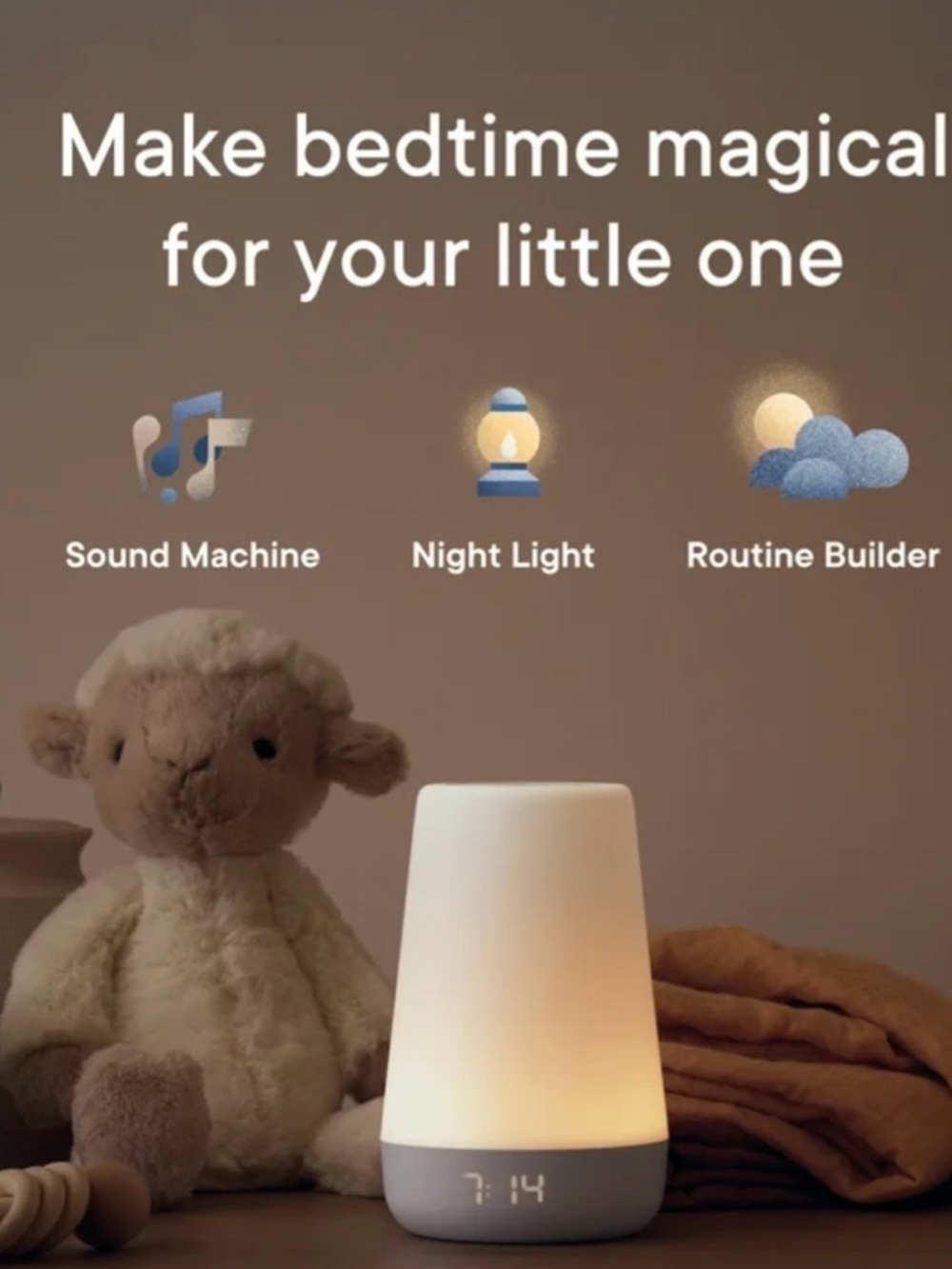 Hatch Rest 2nd Gen Nightlight and Sound Machine - New in Box